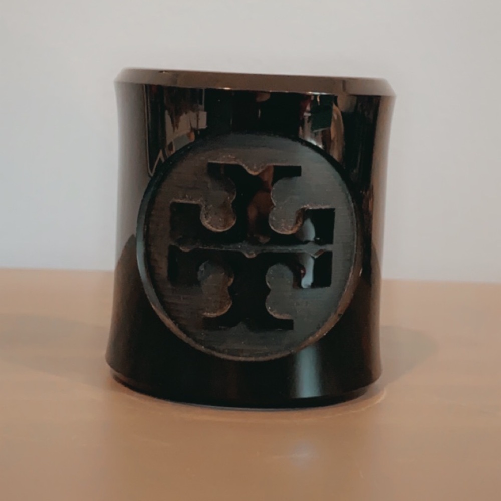 Tory Burch Resin Logo Cuff